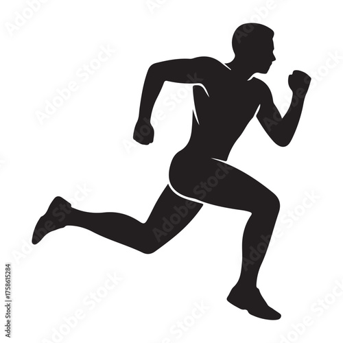 Simple silhouette of a modern weight scale for health and fitness graphic design
