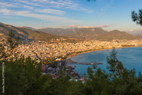 Alanya from the mountains