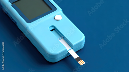 BlueBloodGlucoseMonitorWithStrip