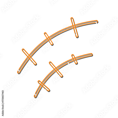 ネオン感情表現　楽しむアイコン　カラー