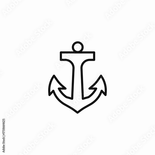 ship mooring device icon sign vector