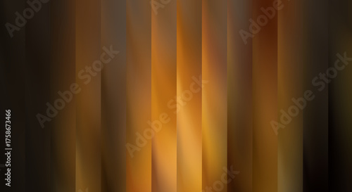 Warm vertical abstract blurry wooden texture background with golden light streaks