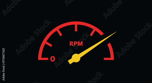 RPM Mechanic Logo — Industrial and Modern