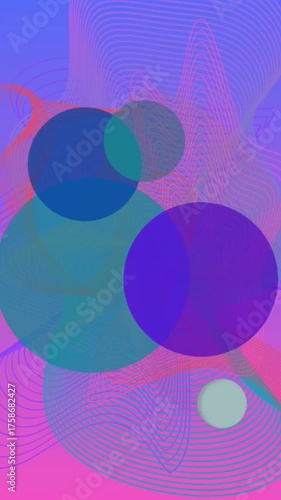 Moving Elements of Chaos and Calm
