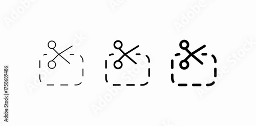 cut coupon discount icon sign vector