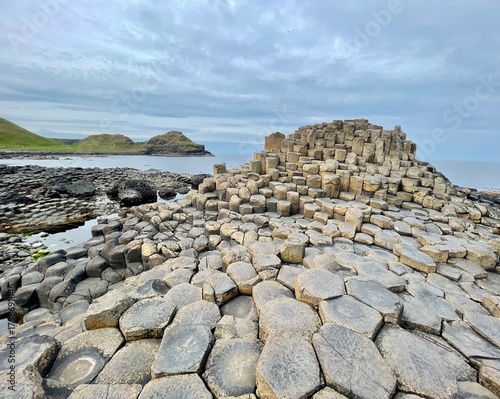 Fotografie Giant’s Causeway panorama, Northern Ireland