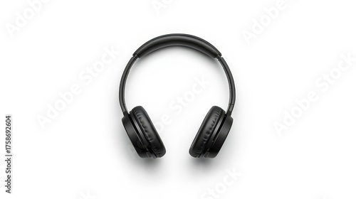 Minimalist Headphone Product Shot on White