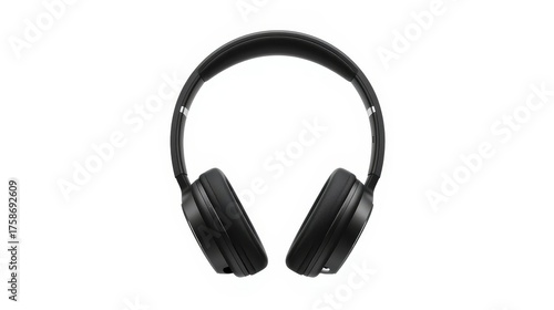 Minimalist Headphone Product Shot on White
