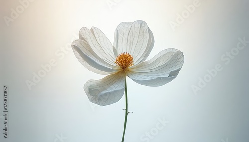 Pink Flower White Background png