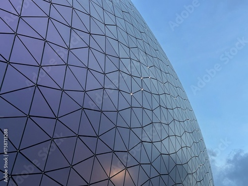 Close up of Kai Tak Sports Park in Hong Kong