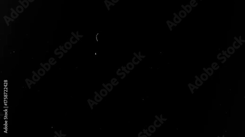 Dust Scratching Noise. Dirty Vintage Nostalgic Old Movie Overlay or dust effect