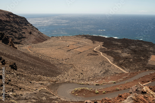 Vista desde el mirador de Lomo Negro, El Hierro