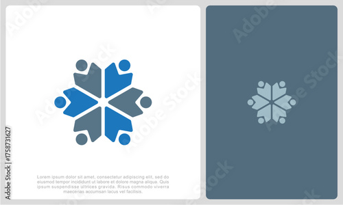 Human resources concept, target market and audience, focus group, public relations, vector icon - Vector	
