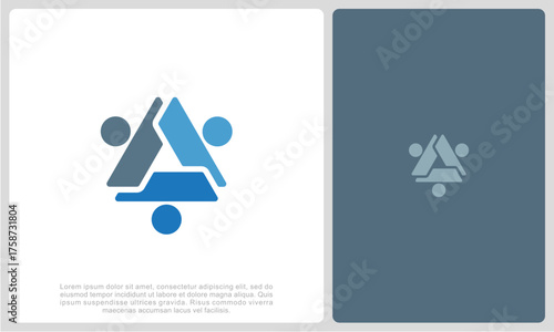 Human resources concept, target market and audience, focus group, public relations, vector icon - Vector