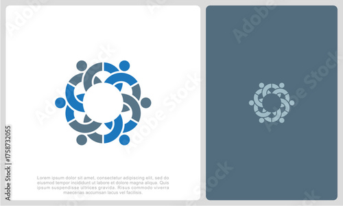 Human resources concept, target market and audience, focus group, public relations, vector icon - Vector