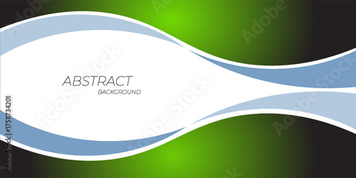 green background vector dimension 3d graphic message board for text and message design frame line shadow for modern web design , vector