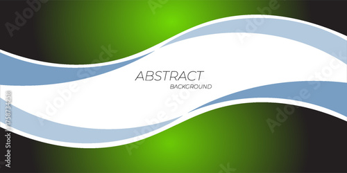 green background vector dimension 3d graphic message board for text and message design frame line shadow for modern web design , vector