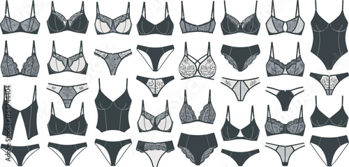 Lingerie Collection Stylish Underwear Designs for Women's Comfort