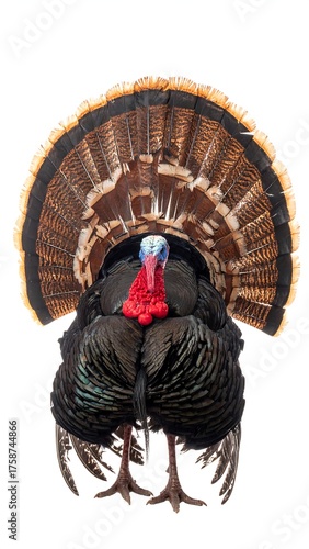 Wild turkey portrait