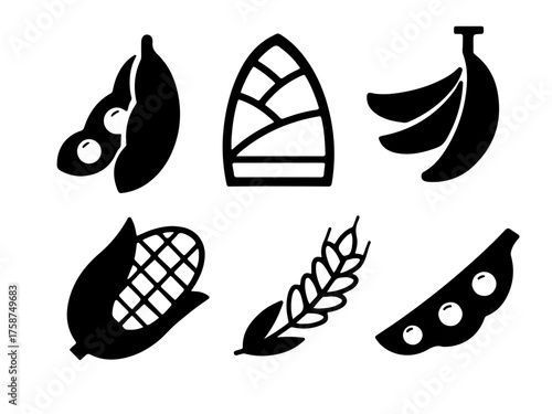 Agricultural Crops and Produce Icons