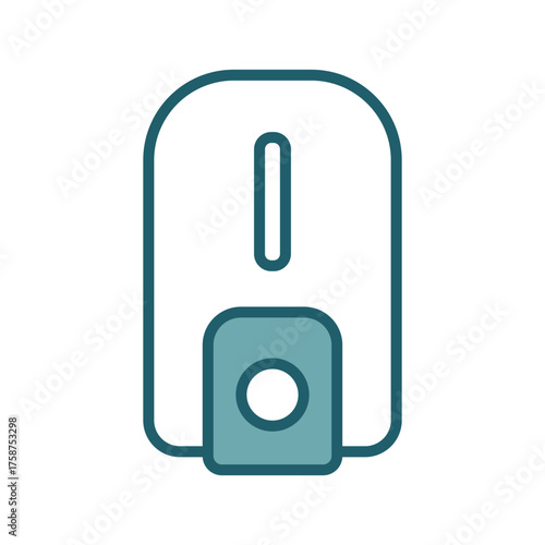 soap dispenser icon vector design template simple and clean