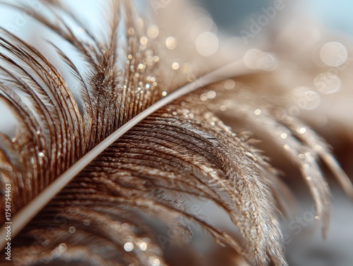 Delicate, close-up of a bro...