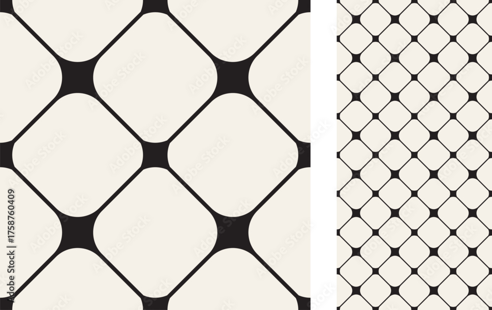 Fototapeta premium Modern geometric seamless Tile. Stylish pattern for ceramic tile, wallpaper, linoleum, textile, web page background. Vector illustration 