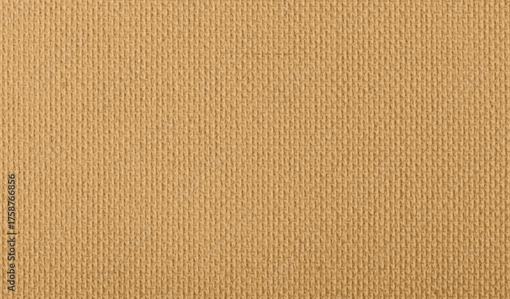 Fototapeta premium Brown canvas-style paper texture background