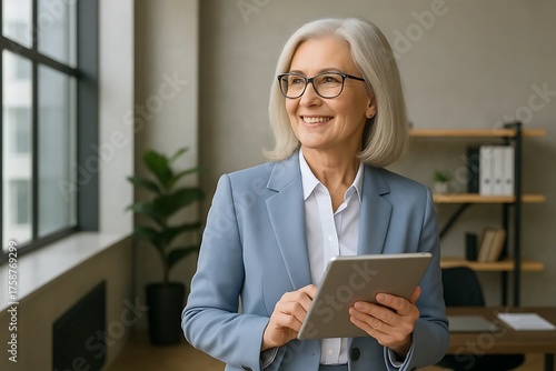 portrait of a senior businesswoman