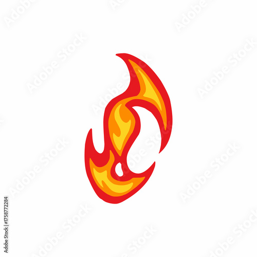 fireball vector illustration, flame icon, flame vector illustration, flame clip art, fire cartoon, fire wallpaper, abstract fire illustration, burning fire cartoon