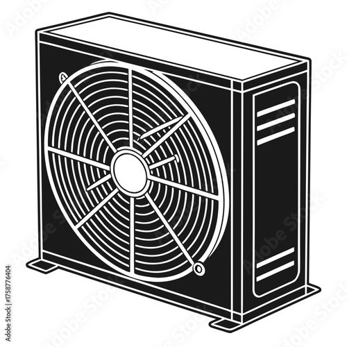 Air conditioner outdoor unit for cooling system