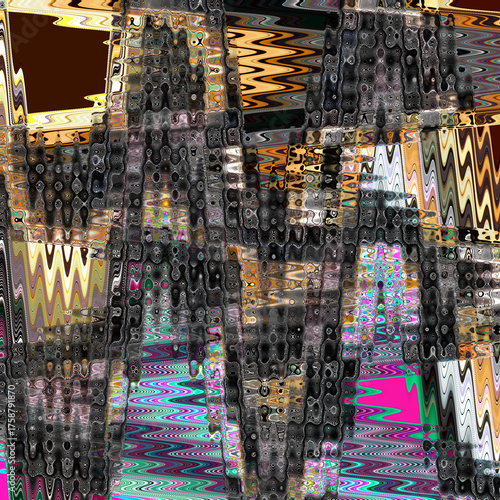 Colorful fashion print leopard designs.Fabric fashion pattern.Wave textile print design,illustration.Fractal colorful pattern.Print pattern illustration.New season fabric print.Textile fashion pattern