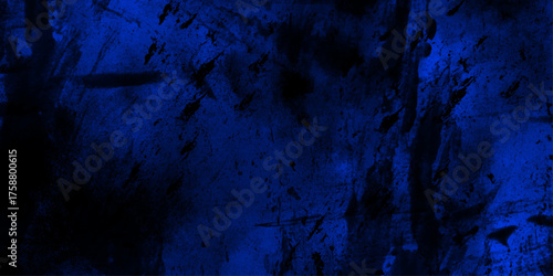 Blue smoke in dark background.Texture and desktop picture. blue texture with colorful smoke, decorative and blurry fire motion one line, minimalistic art textures for making flyer and poster design. 