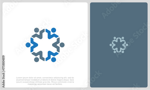 Human resources concept, target market and audience, focus group, public relations, vector icon - Vector