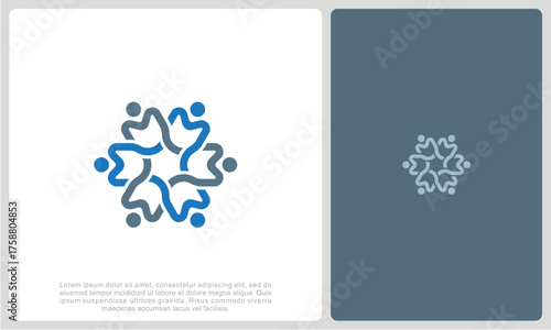 Human resources concept, target market and audience, focus group, public relations, vector icon - Vector