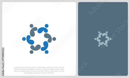 Human resources concept, target market and audience, focus group, public relations, vector icon - Vector