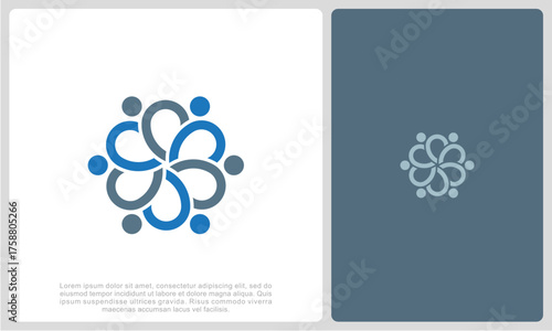 Human resources concept, target market and audience, focus group, public relations, vector icon - Vector