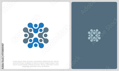 Human resources concept, target market and audience, focus group, public relations, vector icon - Vector