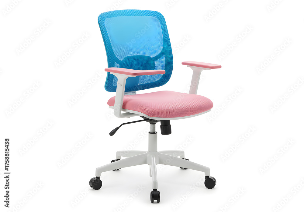 Fototapeta premium Kids study chair isolated