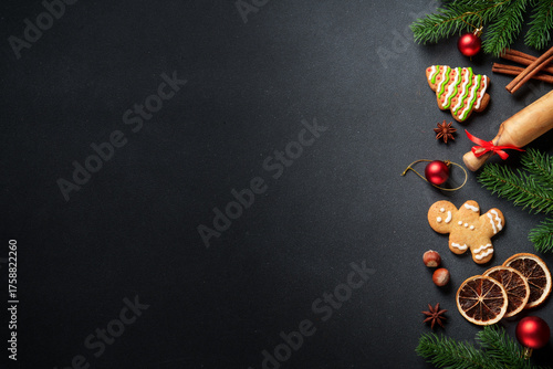 Christmas food and ingredie...