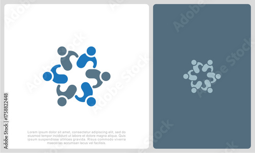 Human resources concept, target market and audience, focus group, public relations, vector icon - Vector