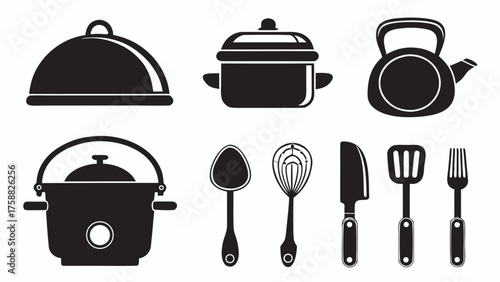 Create delicious meals with this classic set of kitchen utensils, perfect for culinary projects