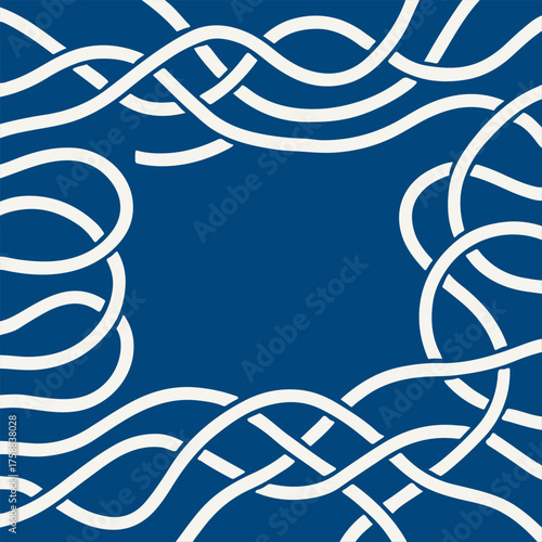 wires frame with empty space for text on colorful background