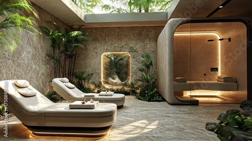 Luxurious Spa Retreat: Tranquility and Rejuvenation