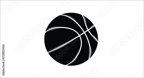 Basketball, representing sports, recreation, teamwork, competition, and athletic activity for fitness and entertainment