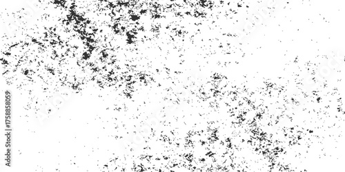 Dirty grunge texture with black paint splash and color water droplets on a textured wall