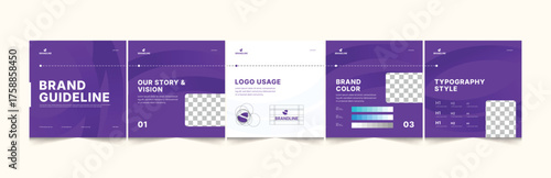 How to Build a Brand Instagram & LinkedIn Carousel Template Set – Editable Social media Carousel Post Design, Step by step guide to write Building Business Banner Layout