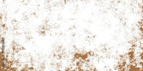 Old, grunge, and rusty metal texture pattern on a brown iron surface for a vintage dirty background material design