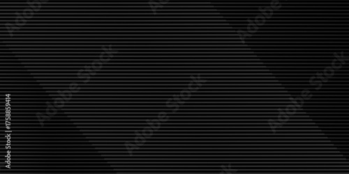 Black oblique straight line background. Dynamic dark linear abstract wallpaper. Modern Trendy design in Vector Illustration