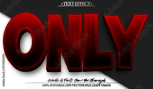  Exclusive Only Unique Special Limited Text Effect Editable Alphabet